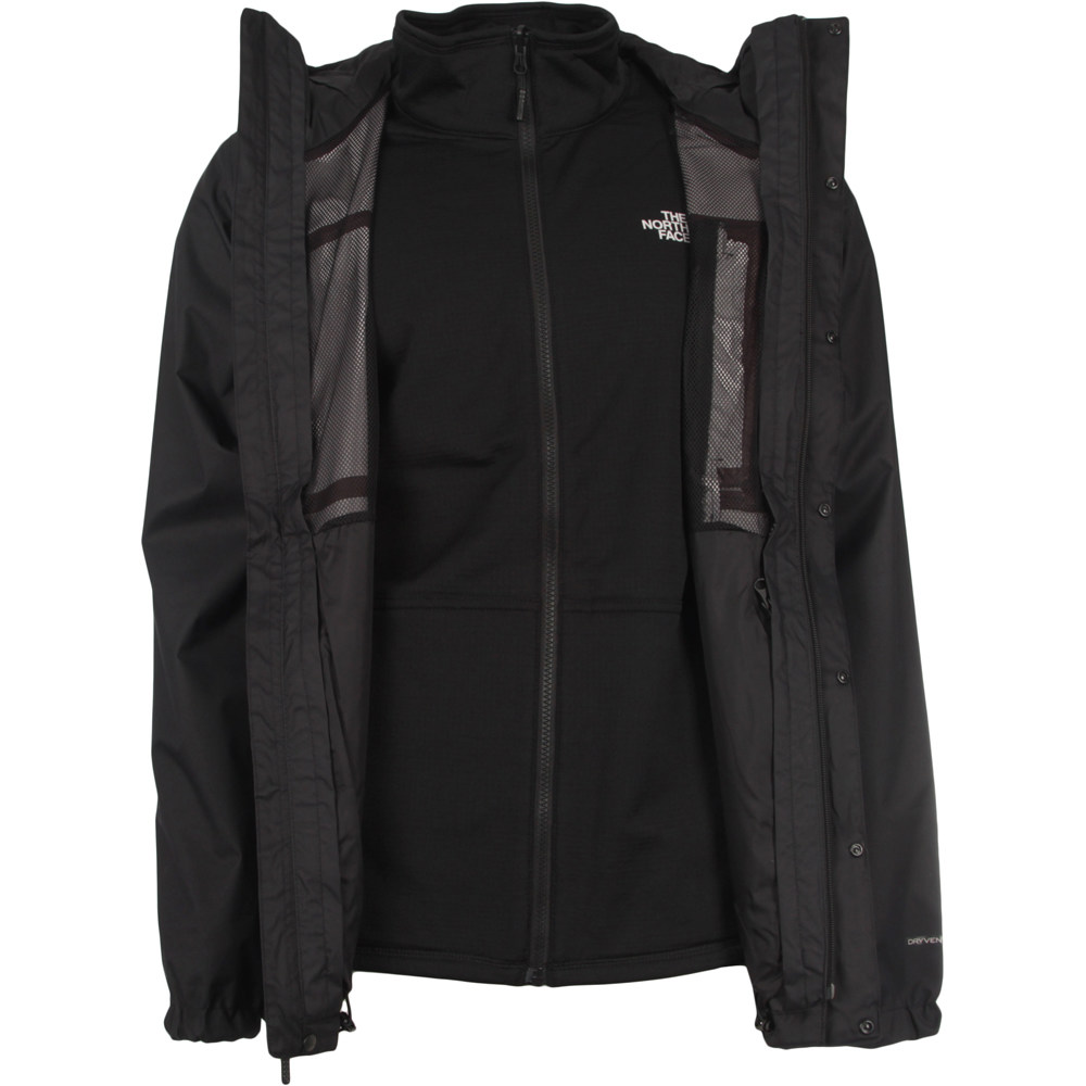 The North Face chaqueta impermeable insulada hombre The North Face M QUEST TRICLIMATE JACKET vista detalle The North Face chaqueta impermeable insulada hombre The North Face M QUEST TRICLIMATE JACKET vista detalle