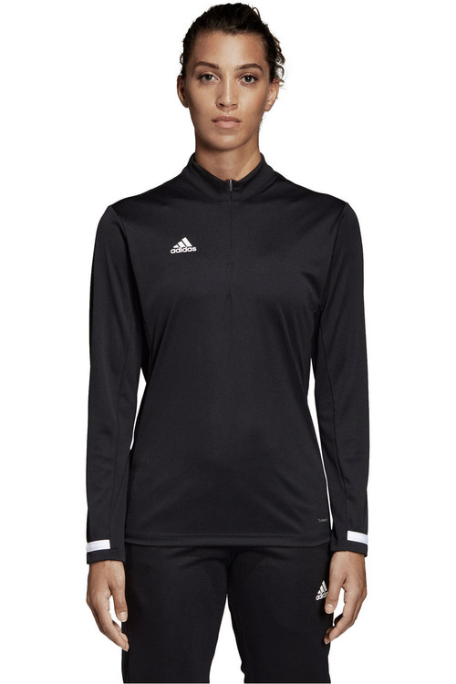 ADIDAS T19 1/4 LS W negro