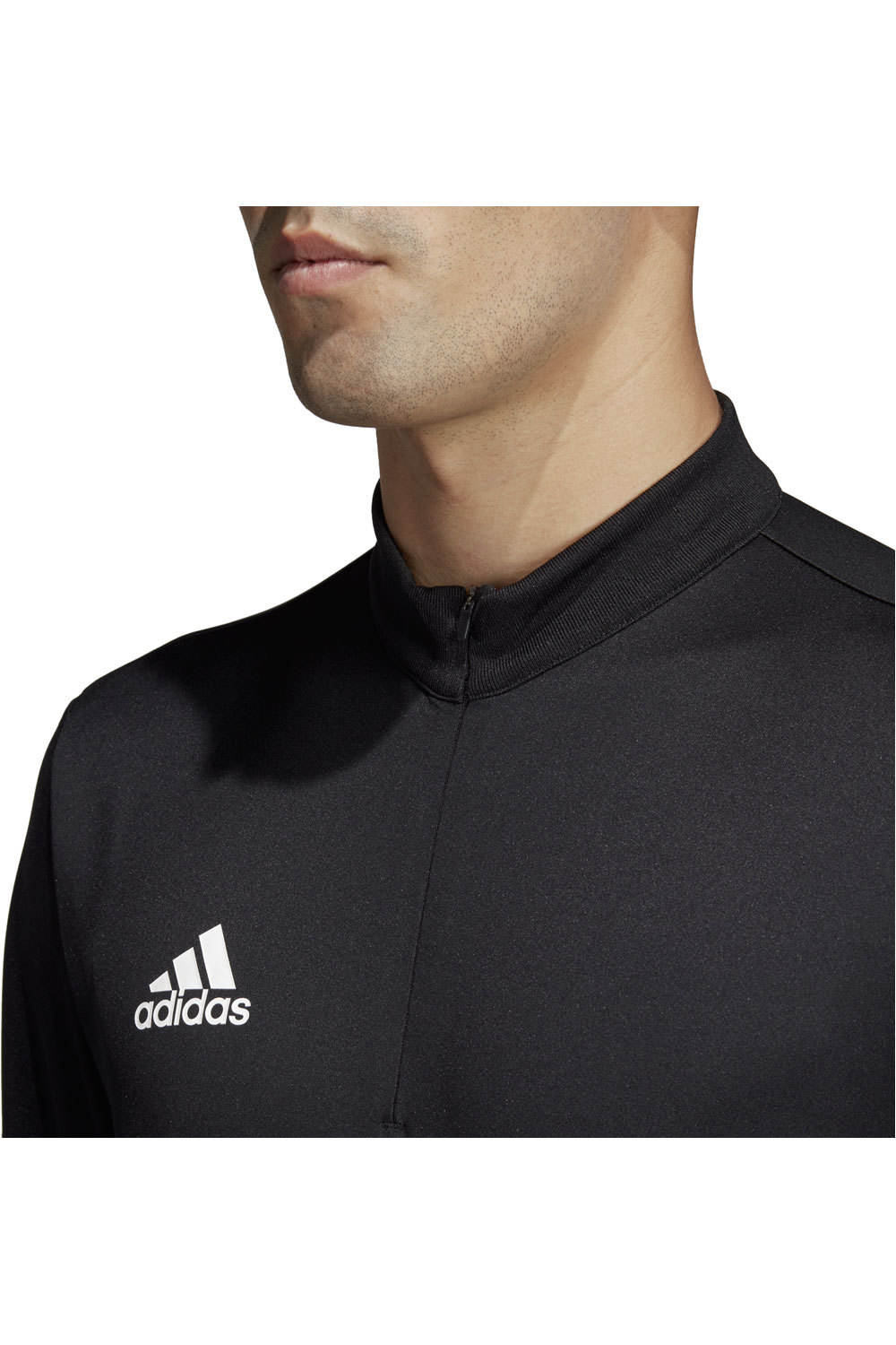 adidas camisetas fútbol manga larga Adidas T19 1/4 LS M vista detalle adidas camisetas fútbol manga larga Adidas T19 1/4 LS M vista detalle