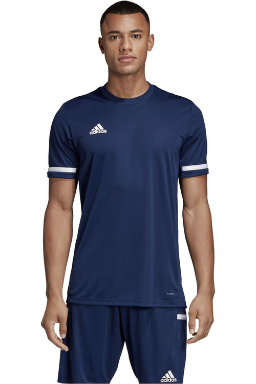 ADIDAS T19 SS JSY M azul