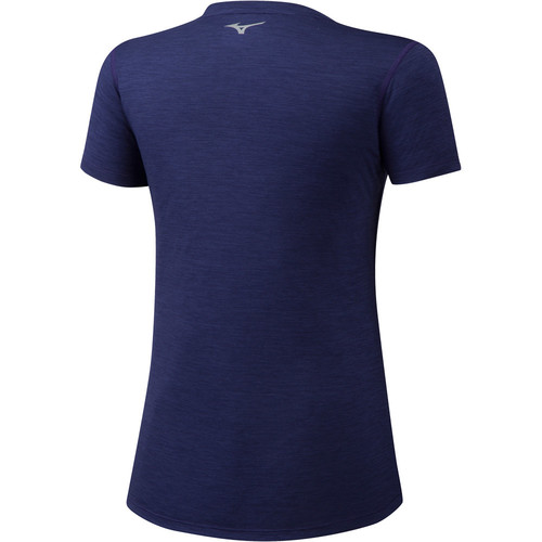 MIZUNO IMPULSE CORE  MIZUNO GRAPHIC TEE morado