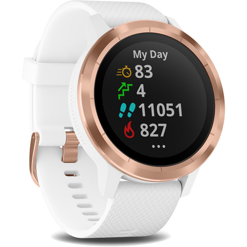 GARMIN VIVOACTIVE 3 ROSEGOLD blanco