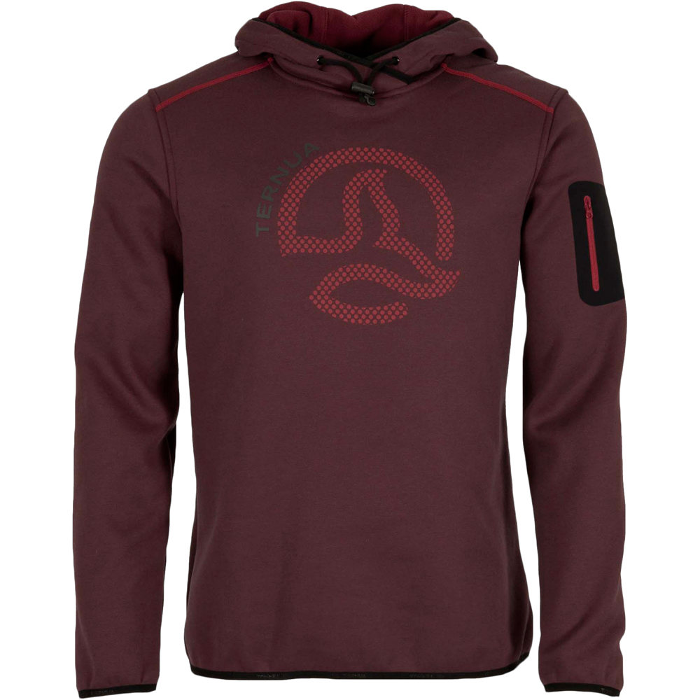 Ternua camiseta montaña manga larga hombre Ternua SUDADERA MYRDIN HOODY M vista frontal Ternua camiseta montaña manga larga hombre Ternua SUDADERA MYRDIN HOODY M vista frontal