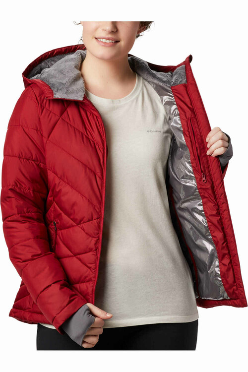 COLUMBIA _3_HEAVENLY HDD JACKET rojo