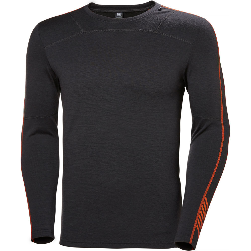 Helly Hansen camiseta térmica manga larga hombre Helly Hansen HH LIFA MERINO CREW vista detalle Helly Hansen camiseta térmica manga larga hombre Helly Hansen HH LIFA MERINO CREW vista detalle