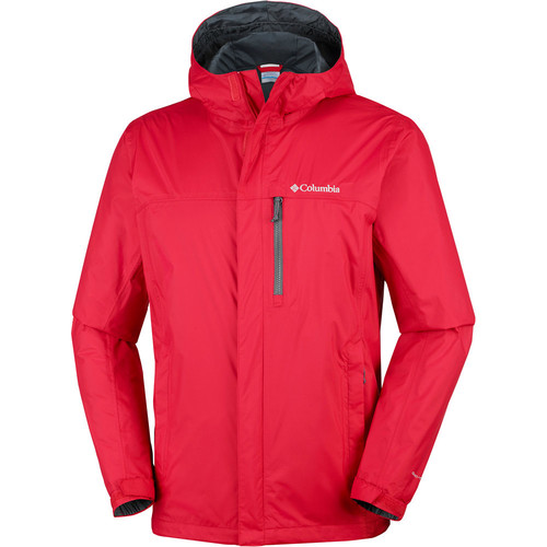 COLUMBIA POURING ADVENTURE II JACKET RO rojo