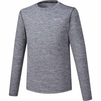 Mizuno camiseta técnica manga larga hombre Mizuno IMPULSE CORE LS TEE vista frontal Mizuno camiseta técnica manga larga hombre Mizuno IMPULSE CORE LS TEE vista frontal