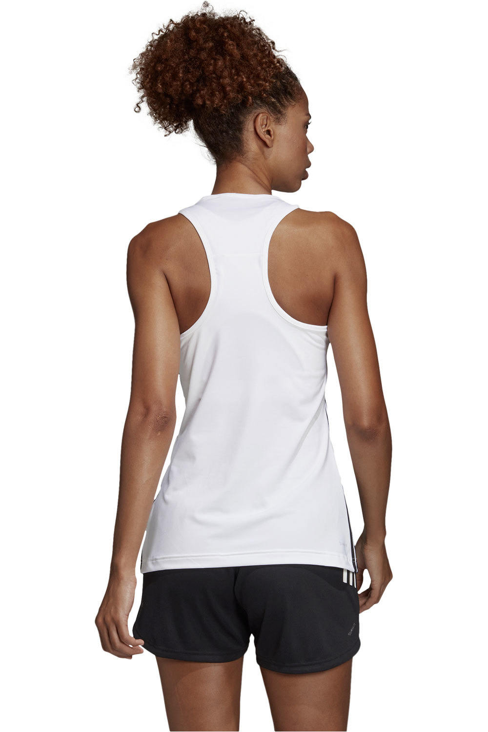 adidas camiseta tirantes mujer Adidas D2M 3S TANK vista trasera adidas camiseta tirantes mujer Adidas D2M 3S TANK vista trasera