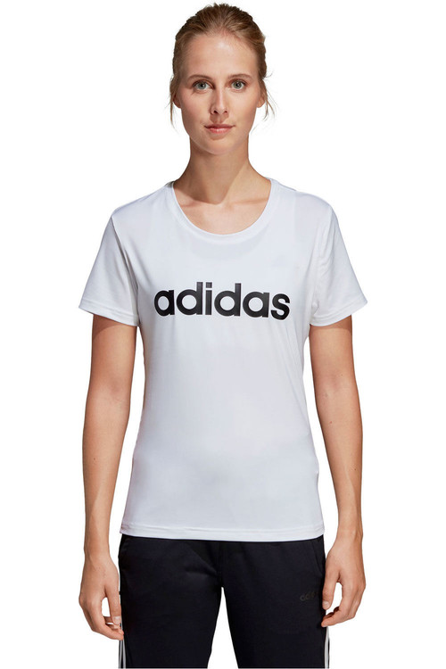 ADIDAS D2M LOGO TEE blanco