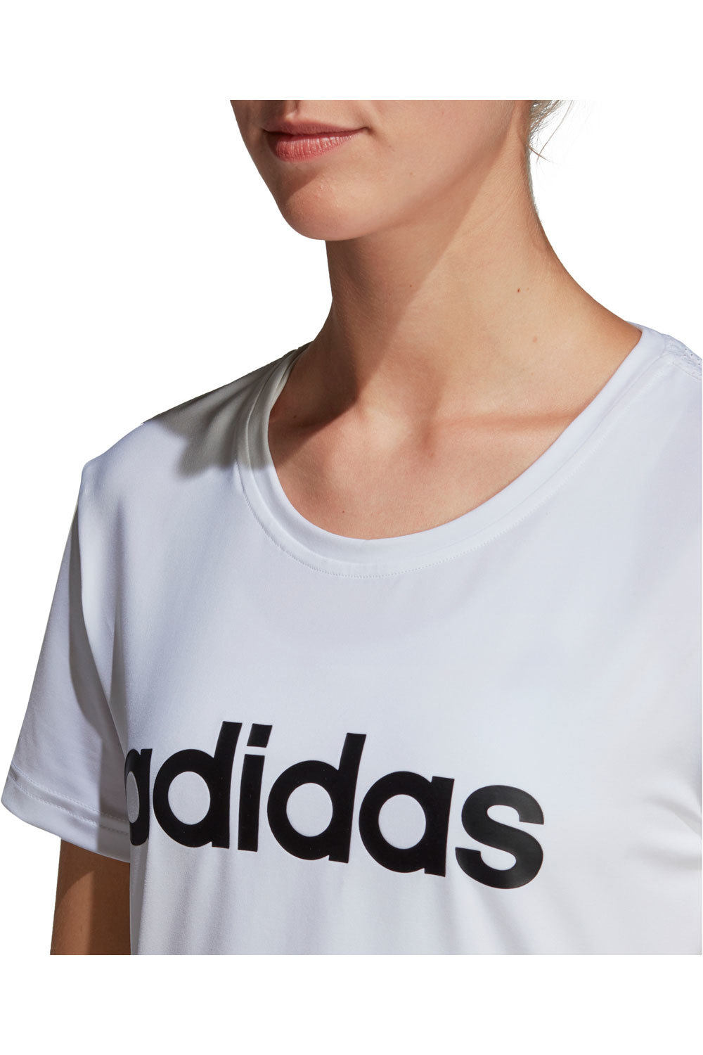 adidas camiseta manga corta mujer Adidas D2M LOGO TEE vista detalle adidas camiseta manga corta mujer Adidas D2M LOGO TEE vista detalle