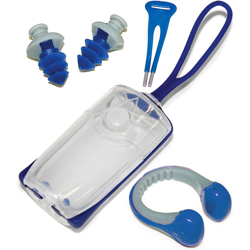 AQUASPHERE EAR PLUG_NOSE CLIP azul