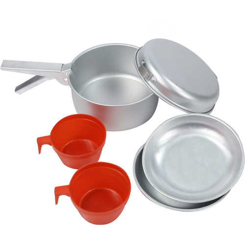 REGATTA 2 PSN ALU COOKSET plata