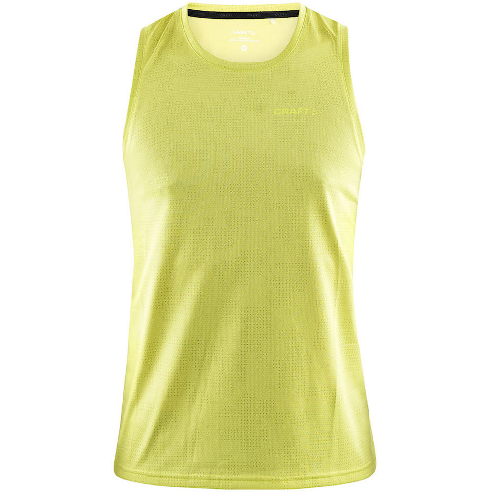 Craft camiseta entrenamiento tirantes hombre Craft EAZE SINGLET M vista frontal Craft camiseta entrenamiento tirantes hombre Craft EAZE SINGLET M vista frontal