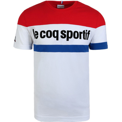 LE COQ SPORTIF TRI TEE SS N1 M blanco