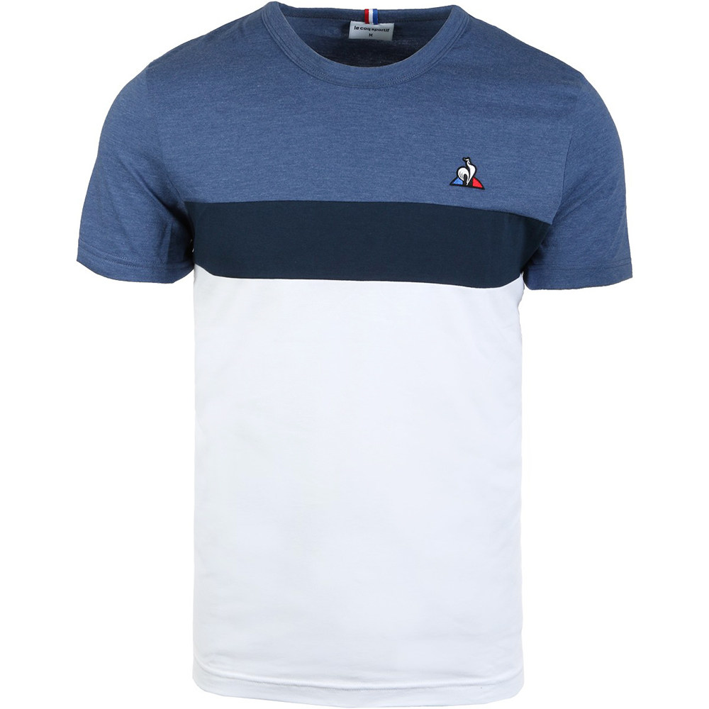 Le Coq Sportif camiseta manga corta hombre Le Coq Sportif TRI SAISON vista frontal Le Coq Sportif camiseta manga corta hombre Le Coq Sportif TRI SAISON vista frontal