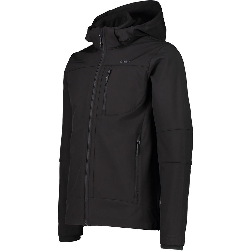 Cmp chaqueta softshell hombre MAN JACKET ZIP HOOD vista detalle Cmp chaqueta softshell hombre MAN JACKET ZIP HOOD vista detalle
