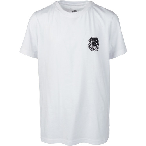 RIP CURL WETTIE BOY SS TEE blanco