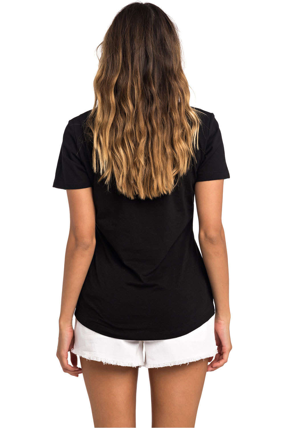 Rip Curl camiseta manga corta mujer Rip Curl BEAUTY POCKET TEE vista trasera Rip Curl camiseta manga corta mujer Rip Curl BEAUTY POCKET TEE vista trasera
