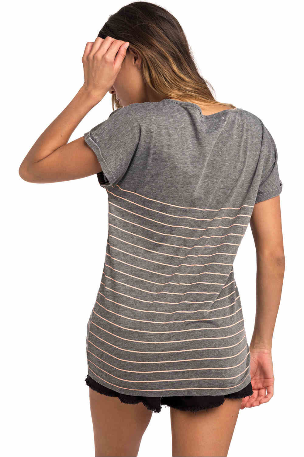 Rip Curl camiseta manga corta mujer Rip Curl LOW TIDE TEE vista trasera Rip Curl camiseta manga corta mujer Rip Curl LOW TIDE TEE vista trasera