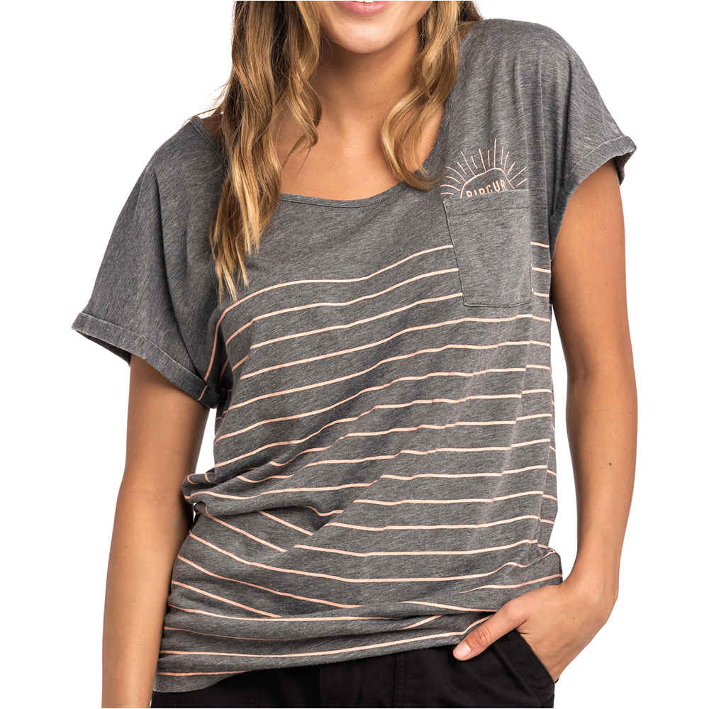 Rip Curl camiseta manga corta mujer Rip Curl LOW TIDE TEE vista detalle Rip Curl camiseta manga corta mujer Rip Curl LOW TIDE TEE vista detalle