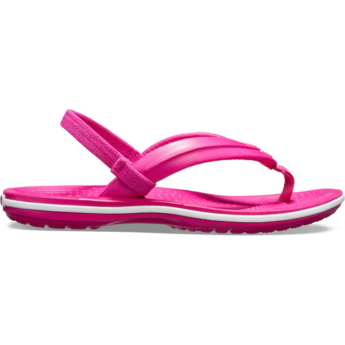CROCS CROCBAND STRAP FLIP K rosa