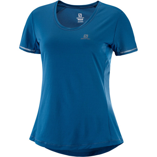 SALOMON AGILE SS TEE W azul