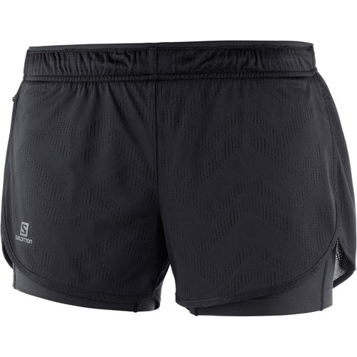 SALOMON AGILE 2IN1 SHORT W negro