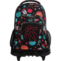 Totto mochila deporte Totto MOCHILA RUE BOMPER RENGLONES vista frontal Totto mochila deporte Totto MOCHILA RUE BOMPER RENGLONES vista frontal