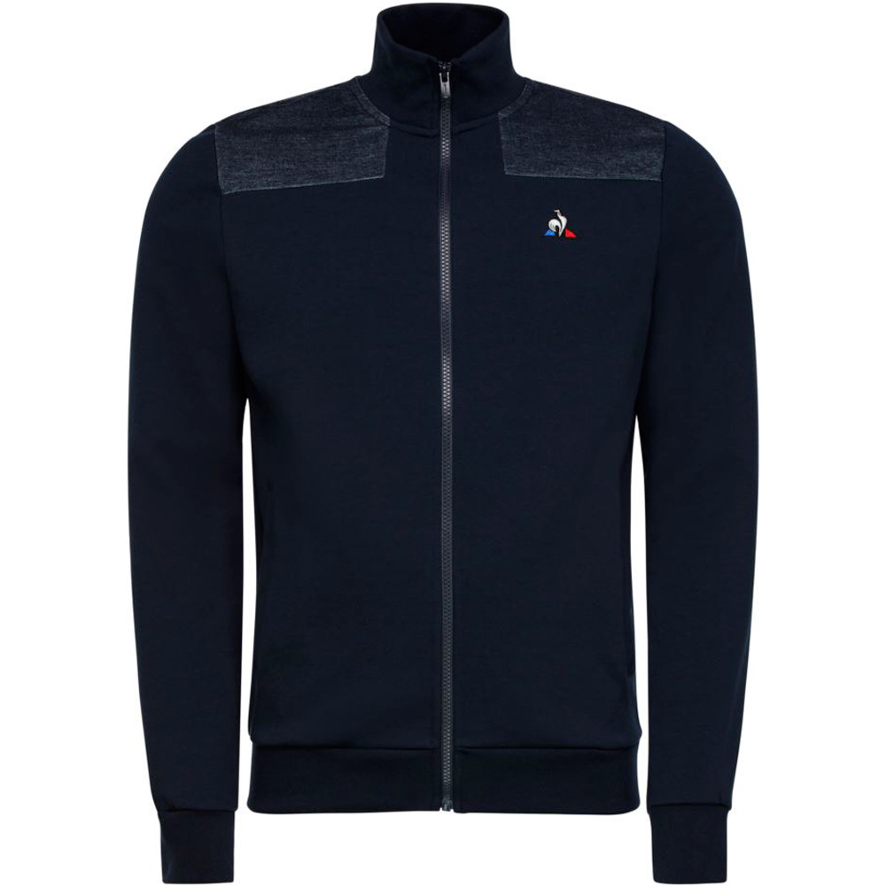 Le Coq Sportif sudadera hombre Le Coq Sportif TRI FZ Sweat N4 M vista frontal Le Coq Sportif sudadera hombre Le Coq Sportif TRI FZ Sweat N4 M vista frontal