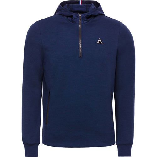 LE COQ SPORTIF TECH HOODY 1/2 ZIP N°1 M AZ azul