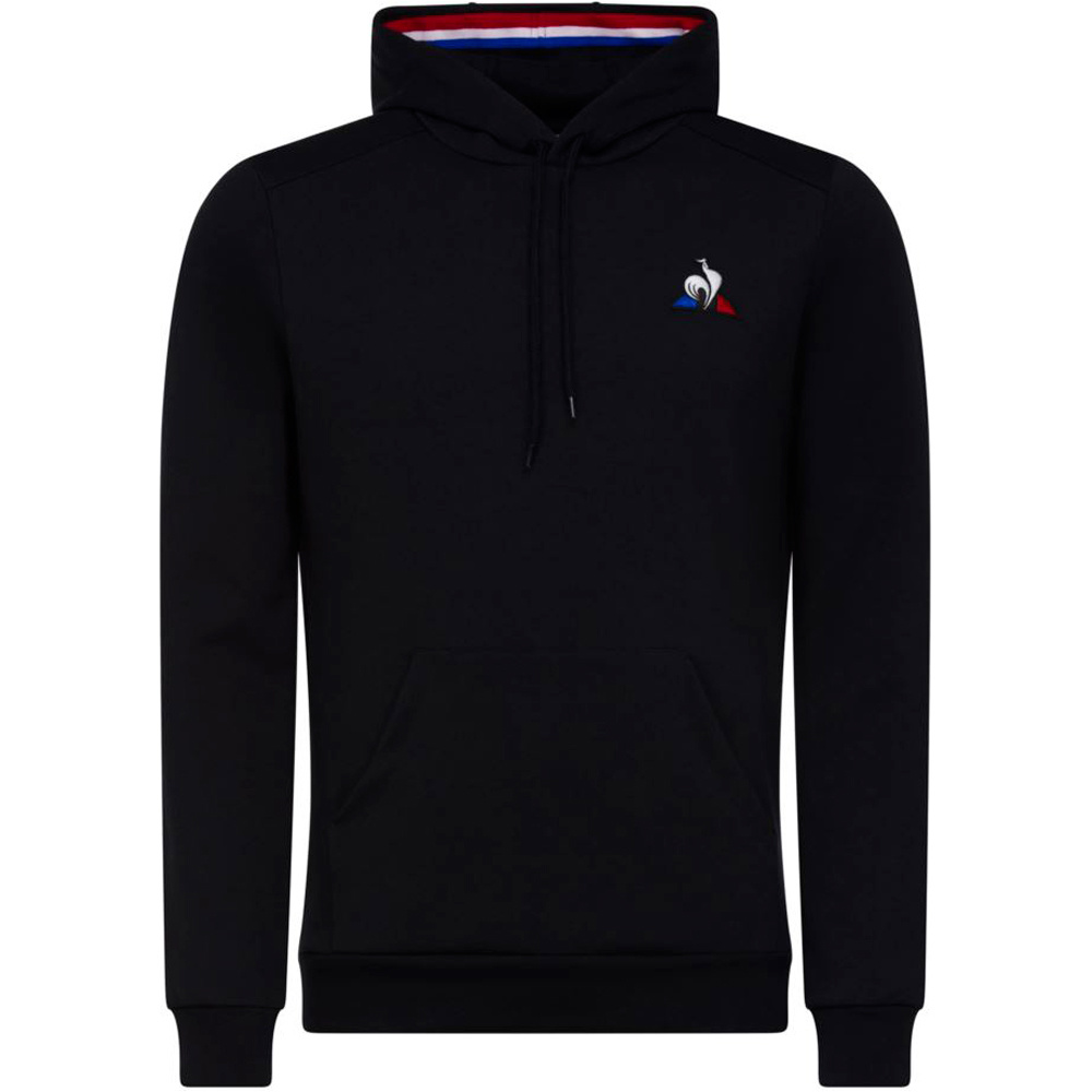 Le Coq Sportif sudadera hombre Le Coq Sportif TRI Hoody N1 M vista frontal Le Coq Sportif sudadera hombre Le Coq Sportif TRI Hoody N1 M vista frontal