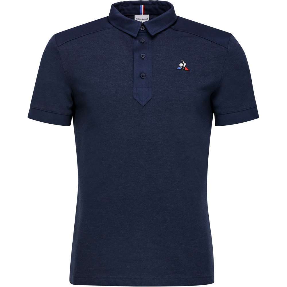 Le Coq Sportif polo manga corta hombre Le Coq Sportif ESS Polo SS N5 M vista frontal Le Coq Sportif polo manga corta hombre Le Coq Sportif ESS Polo SS N5 M vista frontal