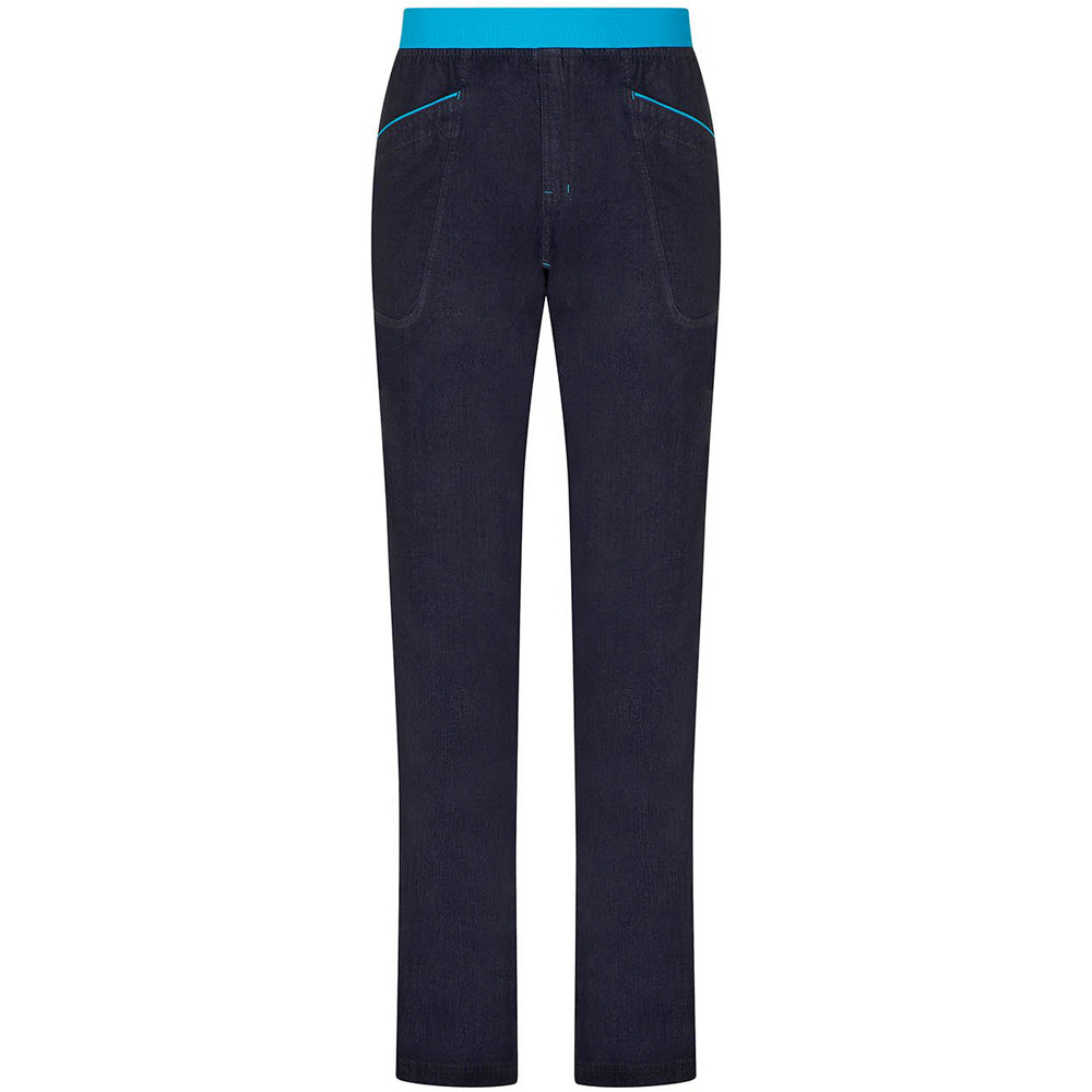 La Sportiva pantalón montaña hombre Sportiva Cave Jeans M vista frontal La Sportiva pantalón montaña hombre Sportiva Cave Jeans M vista frontal