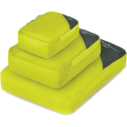 OSPREY ULTRALIGHT PACKING CUBE SET S/M/L verde