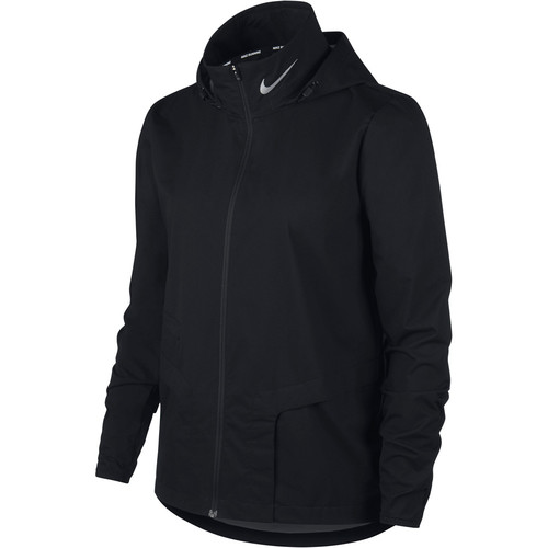 NIKE W NK SHLD JKT HD negro