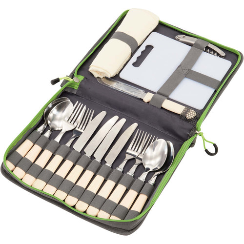 OUTWELL PICNIC CUTLERY SET 4 negro