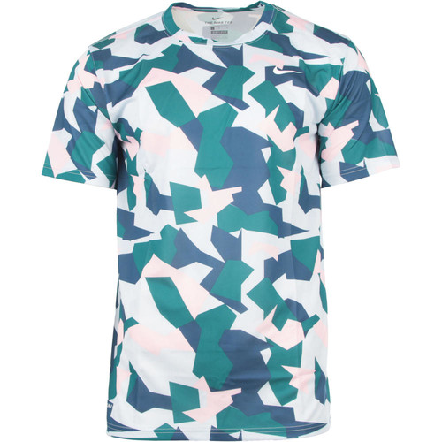 NIKE M NK DRY TEE LEG DAZ CAMO AOP gris