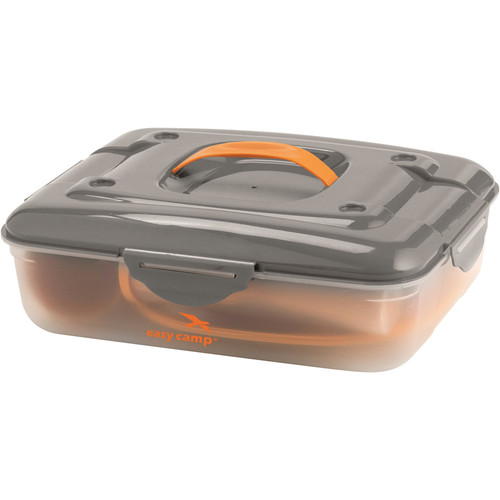 EASY CAMP CERF PICNIC BOX 4 SERVICIOS naranja