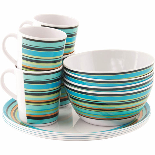 EASY CAMP JAVA MELAMINE SET 4