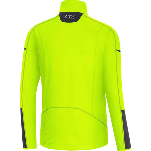 GORE M THERMO LONG SLEEVE ZIP SHIRT amarillo