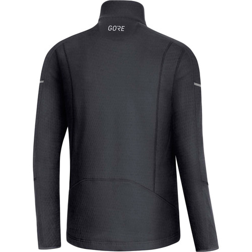 GORE M THERMO LONG SLEEVE ZIP SHIRT negro