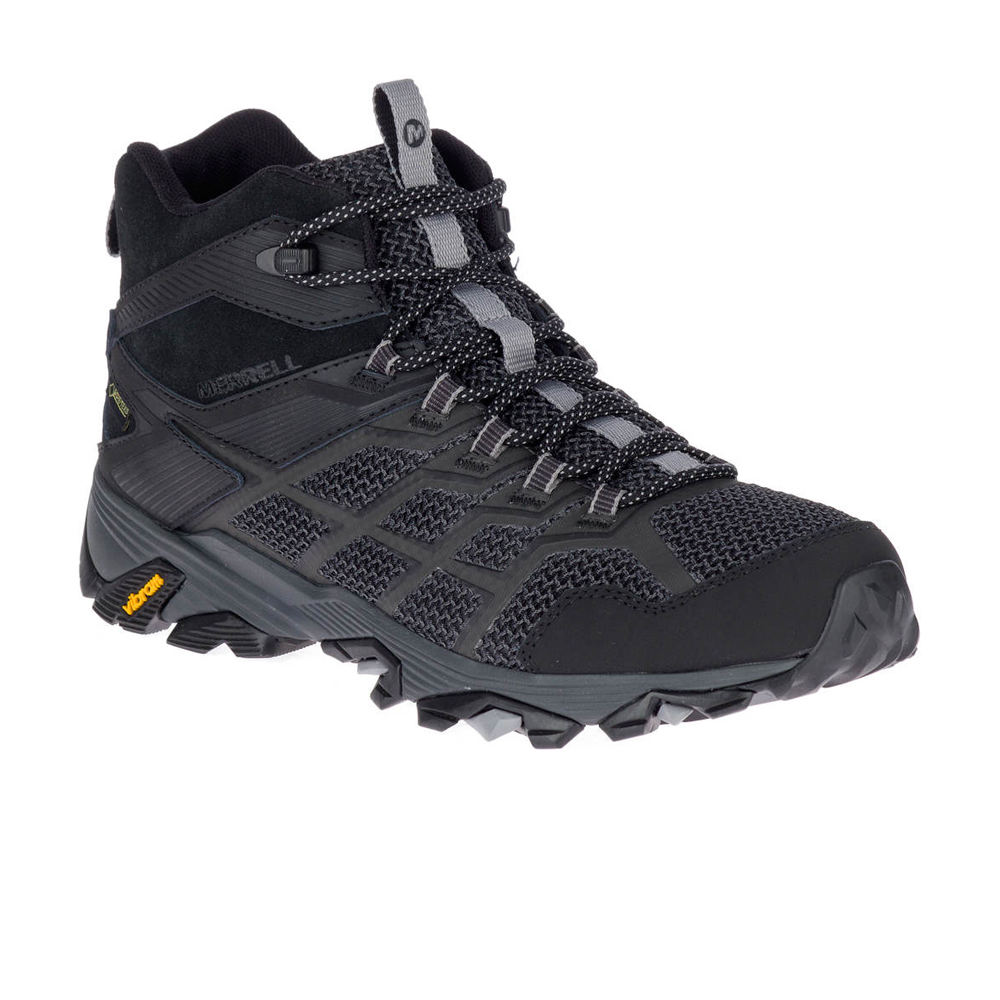 Merrell bota trekking hombre Merrell MOAB FST 2 MID vista superior Merrell bota trekking hombre Merrell MOAB FST 2 MID vista superior