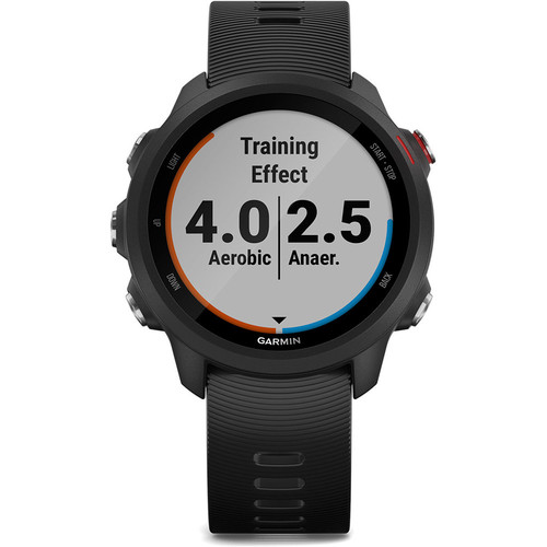 GARMIN FORERUNNER 245M (MUSIC) BK RED negro