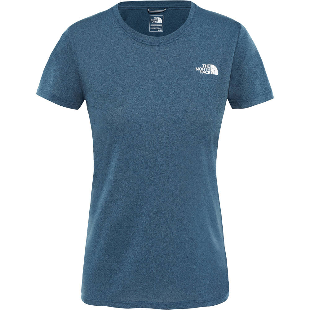 The North Face camiseta entrenamiento manga corta mujer The North Face W REAXION AMP CR - E vista frontal The North Face camiseta entrenamiento manga corta mujer The North Face W REAXION AMP CR - E vista frontal