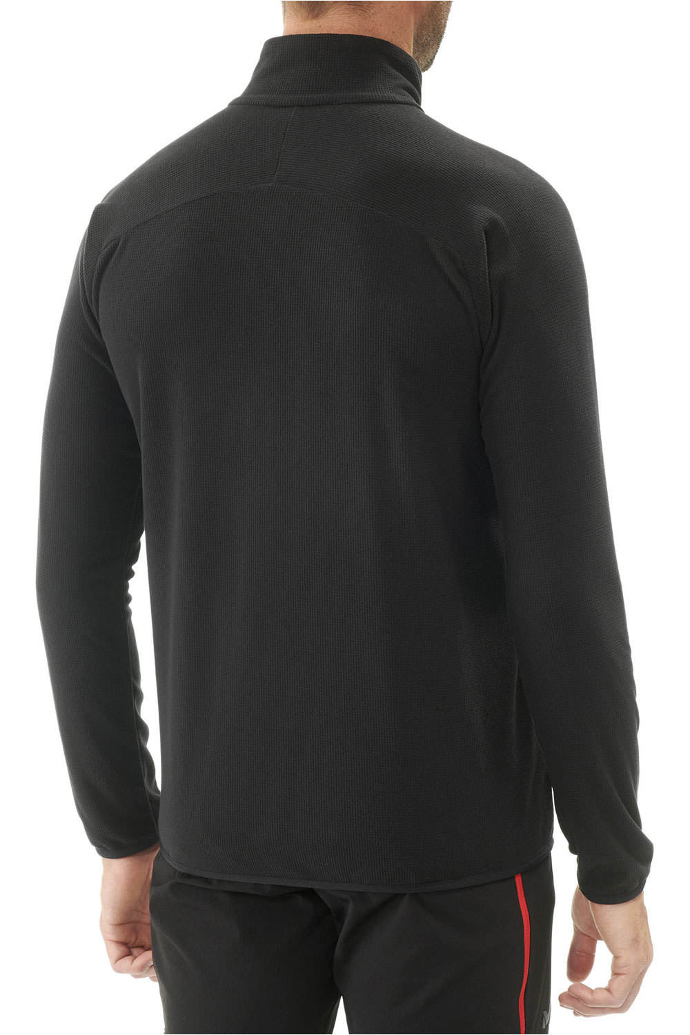 Millet forro polar hombre Millet K LIGHTGRID JKT vista trasera Millet forro polar hombre Millet K LIGHTGRID JKT vista trasera