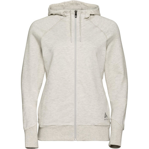 ODLO HOODY MIDLAYER FULL ZIP ALMA NATURAL gris