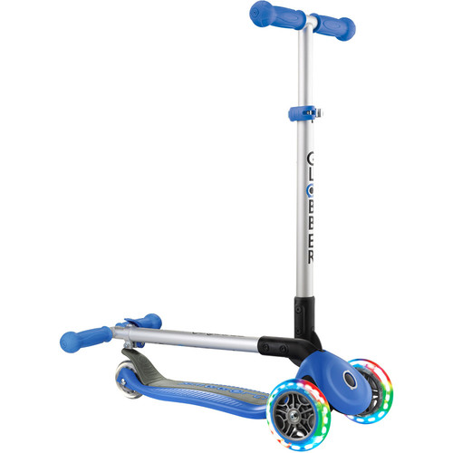 GLOBBER PRIMO FOLDABLE LIGHTS azul