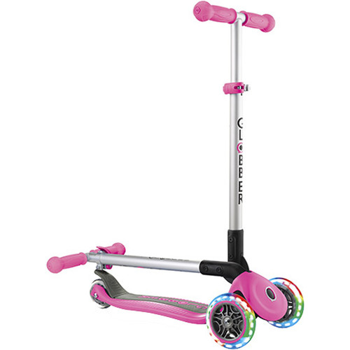 GLOBBER PRIMO FOLDABLE LIGHTS rosa