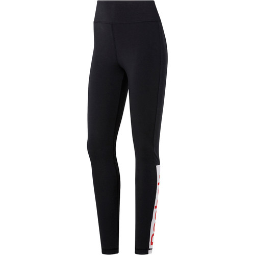 REEBOK TE LINEAR LOGO LEGGING negro
