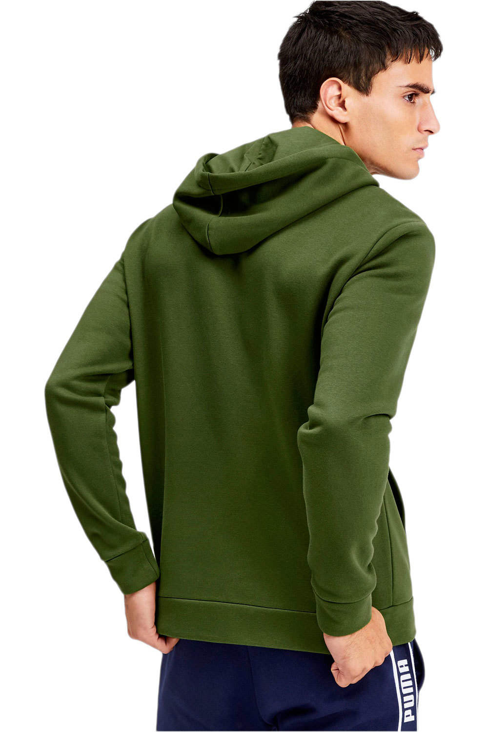 Puma sudadera hombre Puma Amplified Hooded Jacket FL vista trasera Puma sudadera hombre Puma Amplified Hooded Jacket FL vista trasera